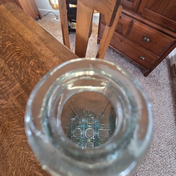 Vidrios San Miguel Square Handmade 12" Glass Vase - Picture 7 of 10